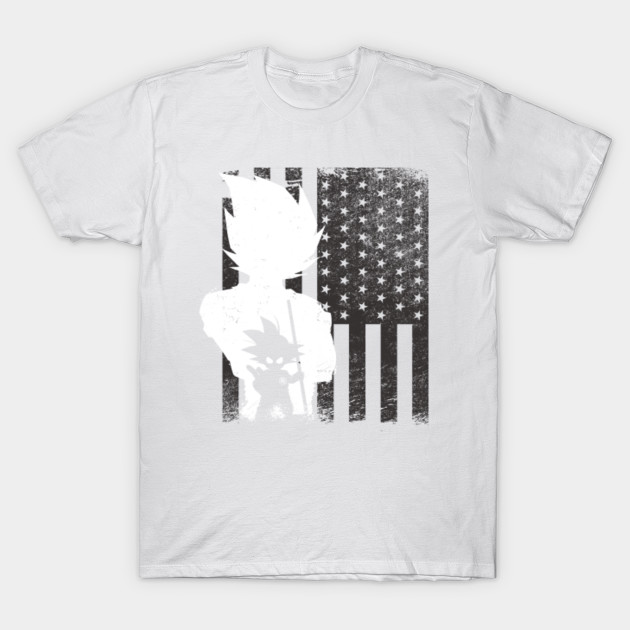 American Dream Goku T-Shirt-TOZ